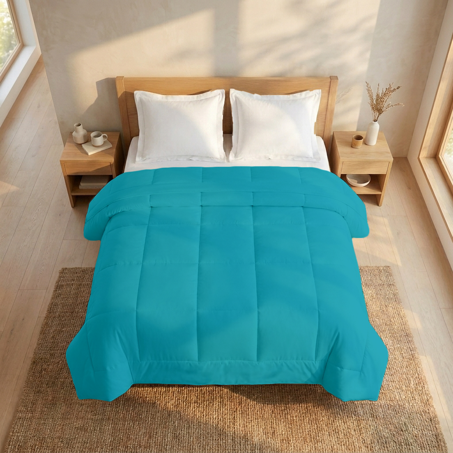 Turquoise 150 GSM Comforter