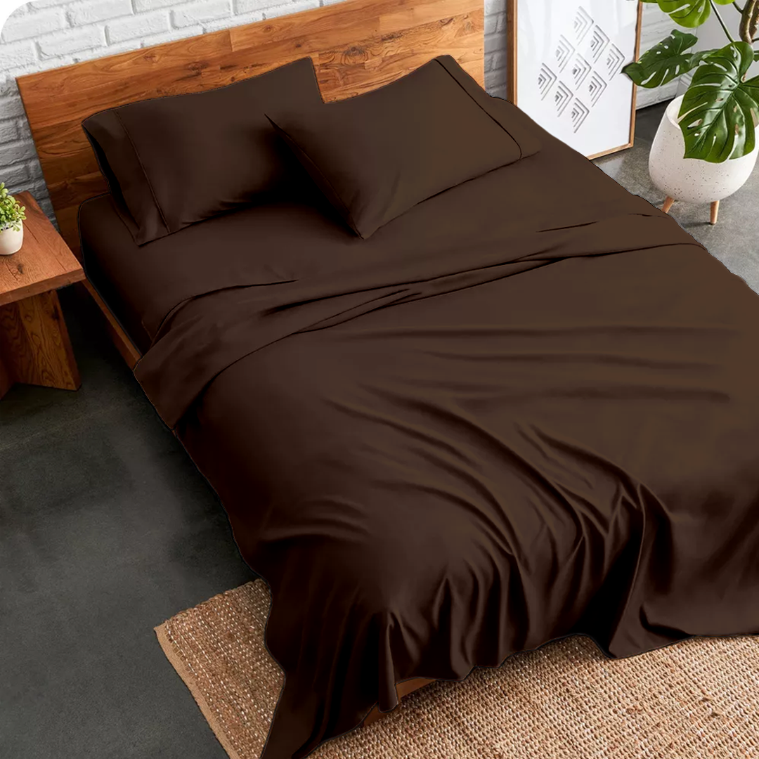 Chocolate Bed Sheet Set