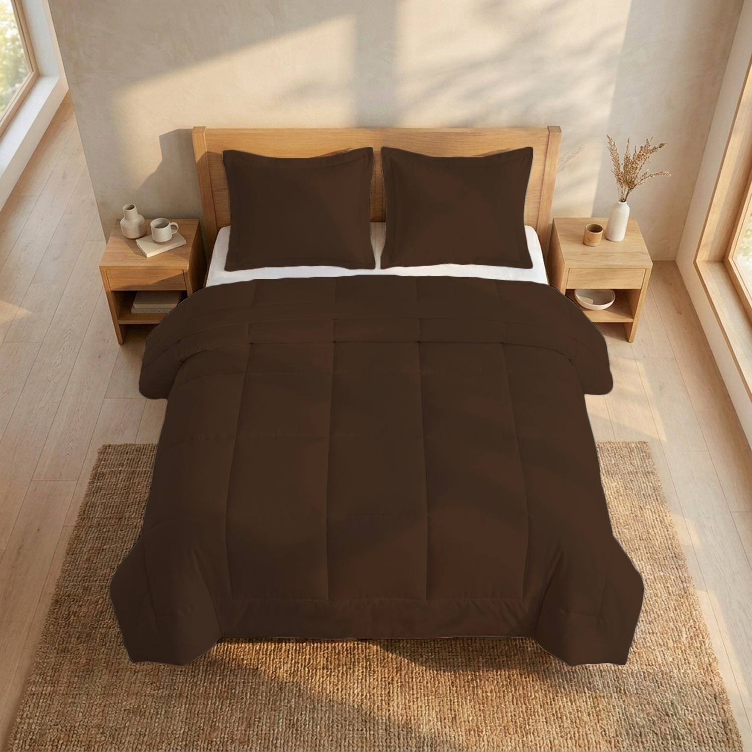 Chocolate 150 GSM Comforter