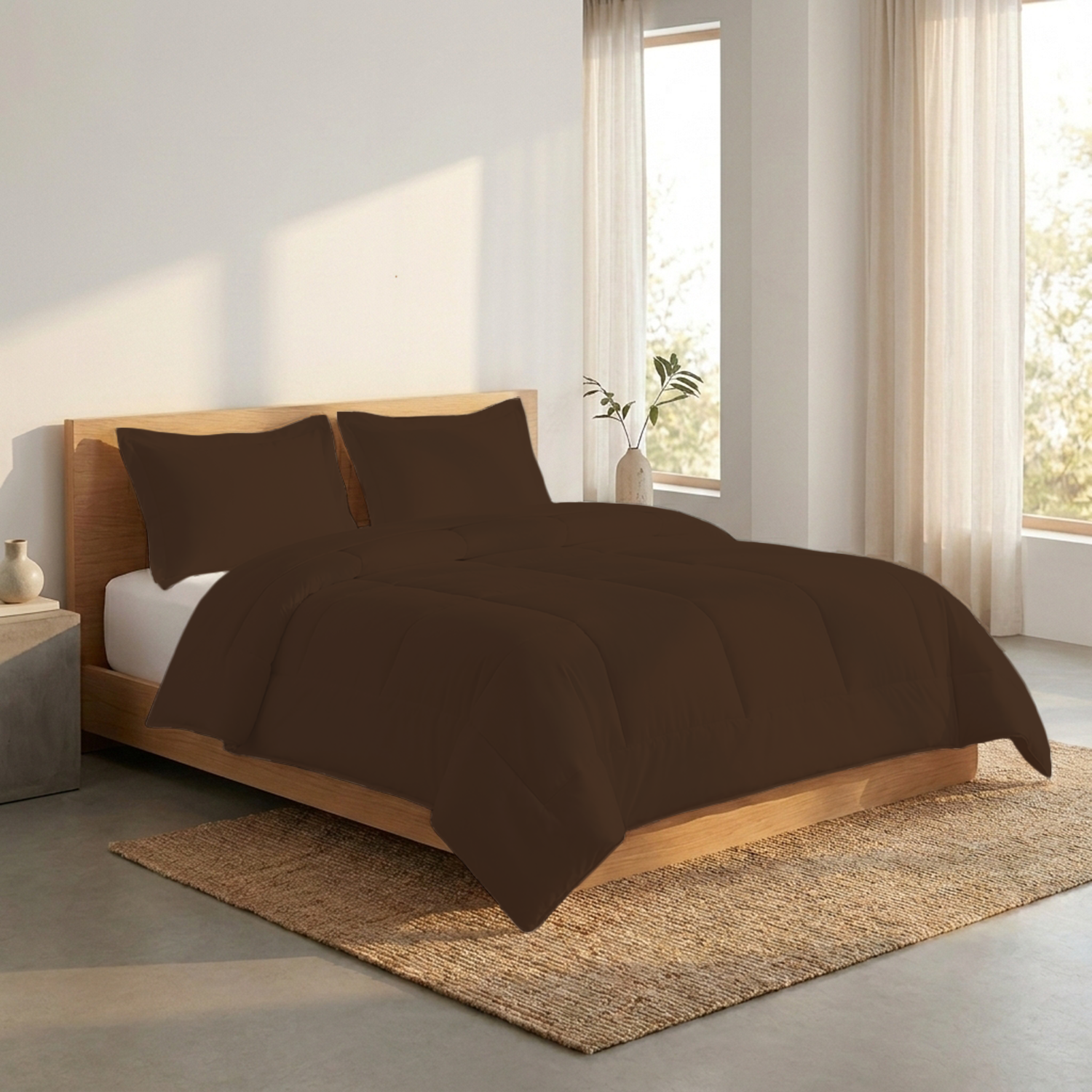 Chocolate 100 GSM AC Comforter