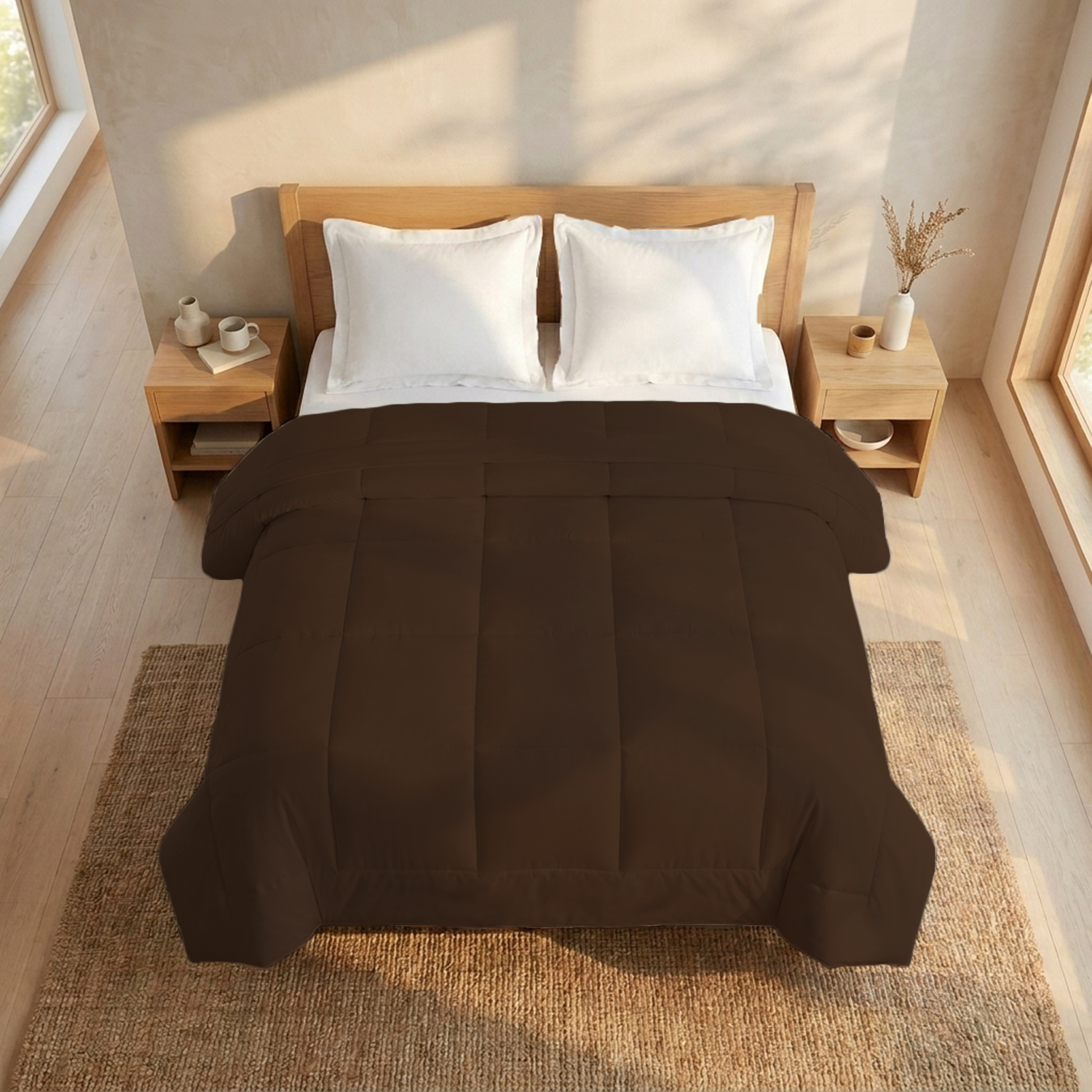 Chocolate 150 GSM Comforter