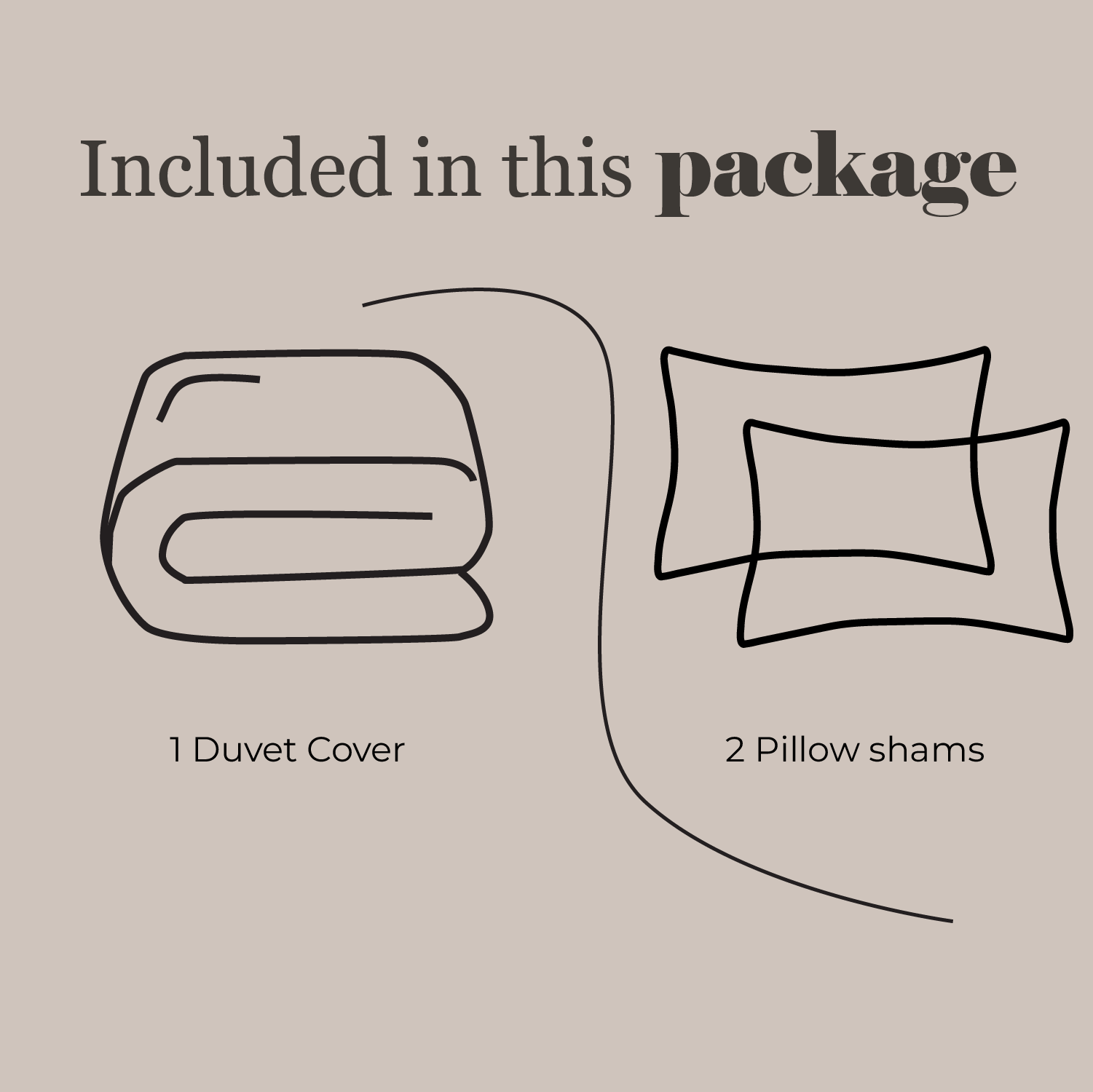 Pintuck Duvet Cover infographic