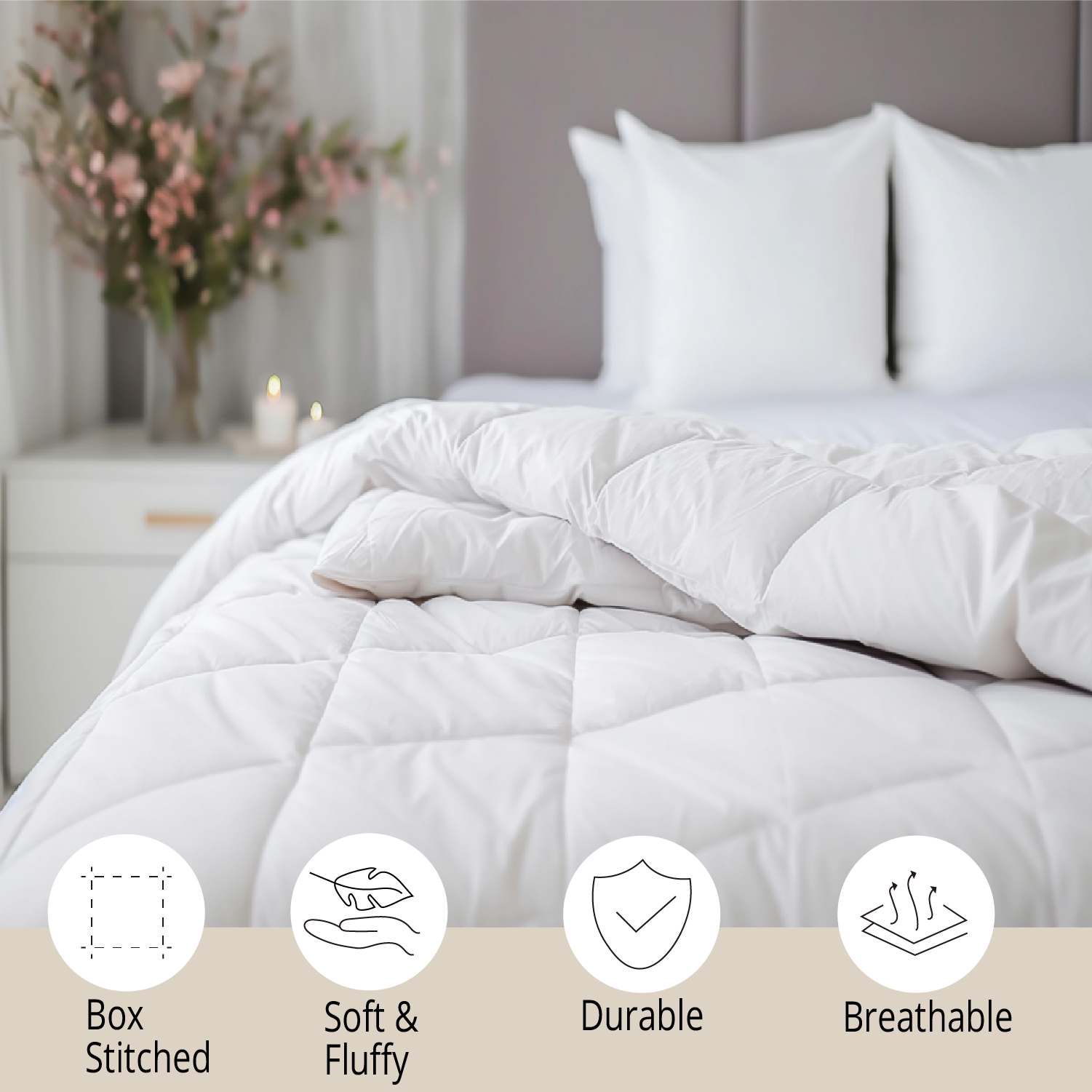 Comforter infographic