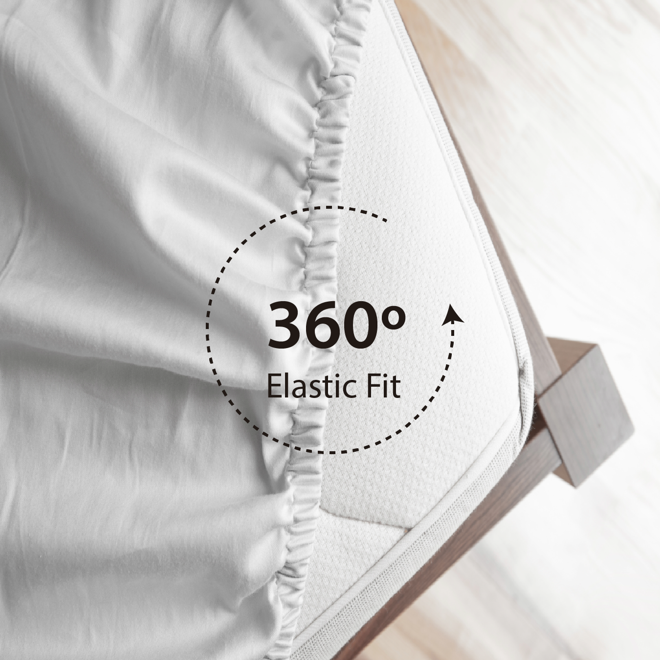 Light Grey Mattress Topper