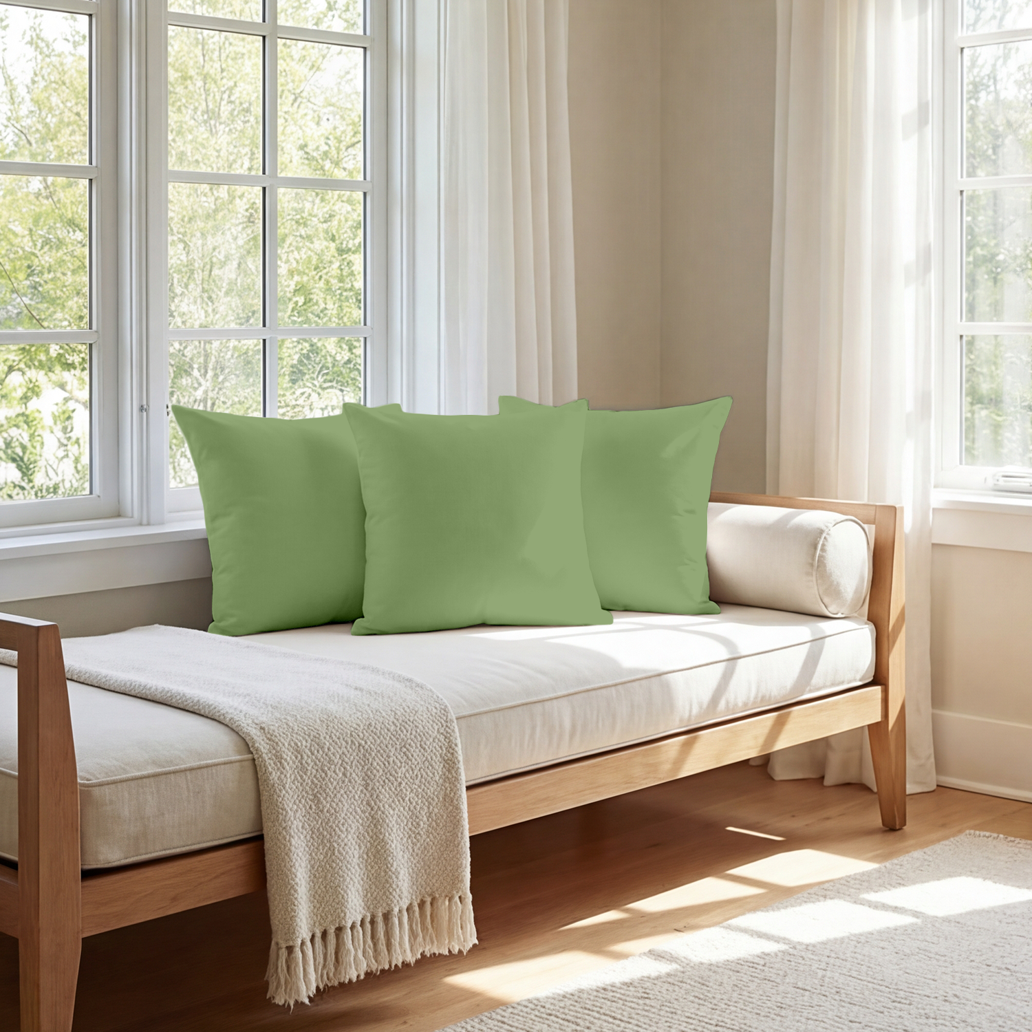 Sage Green Cushion Covers