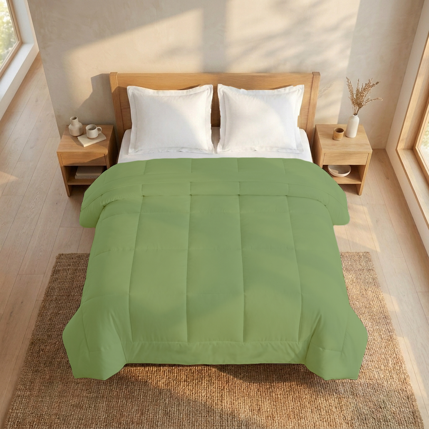 Sage Green 150 GSM Comforter