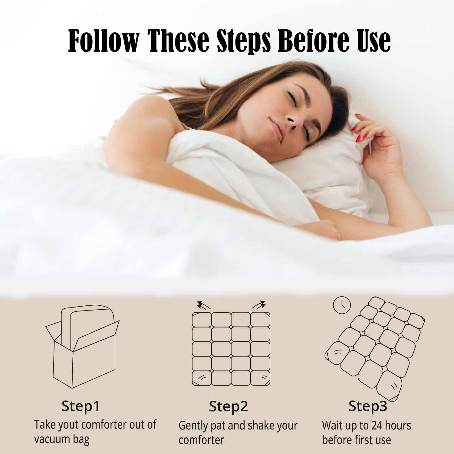 comforter infographic