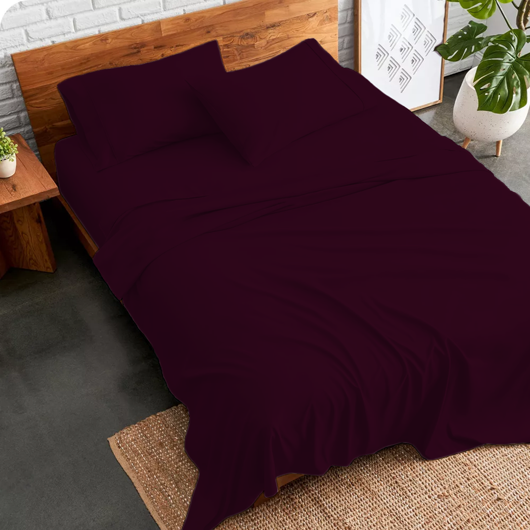 Wine Bed Sheet sets