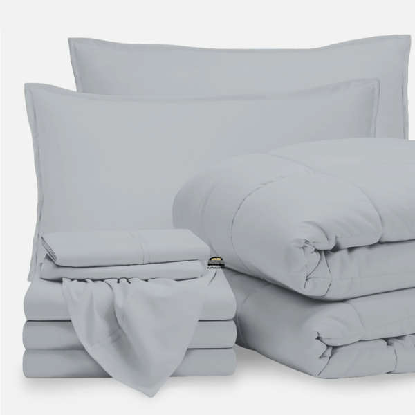 Light Grey Bed in a Bag