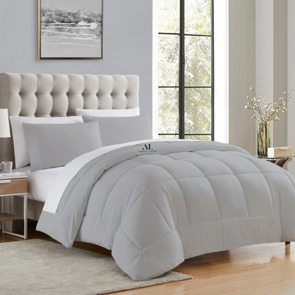 Light Grey Comforter Set