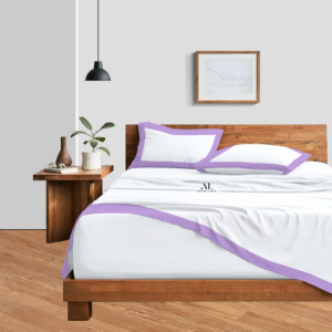 Lilac Dual Tone Bed Sheet Sets