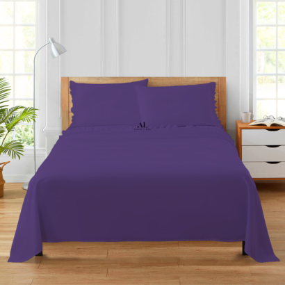 Purple Ruffle Bed Sheets