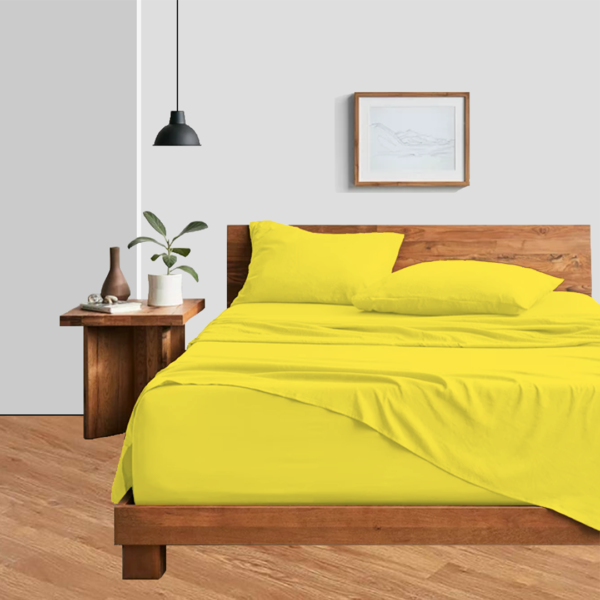Yellow Bed Sheet Sets