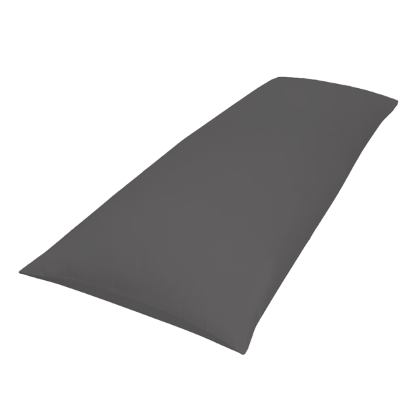 Dark Grey Pregnancy Pillow Cover