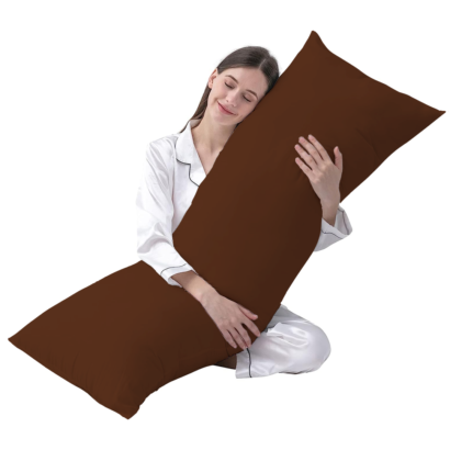Brown Pregnancy Pillow Cover