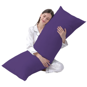 Purple Pregnancy Pillow Cover