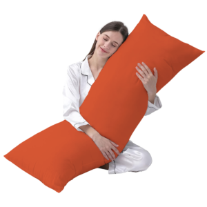 Orange Pregnancy Pillow Cover