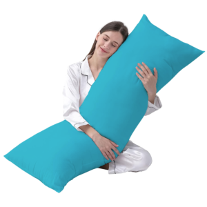Turquoise Pregnancy Pillow Cover