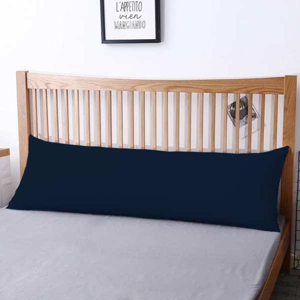Navy Blue Pregnancy Pillow Cover