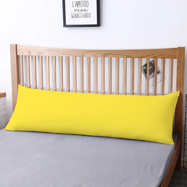 Yellow Pregnancy Pillow Cover