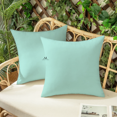 Aqua Blue Cushion Covers