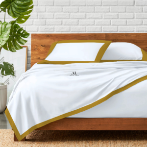 Gold Dual Tone Bed Sheets