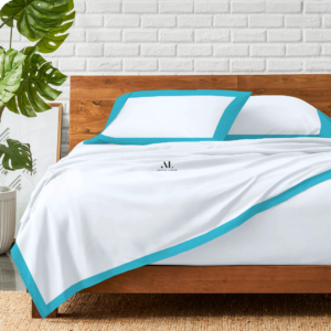 Turquoise Dual Tone Bed Sheets