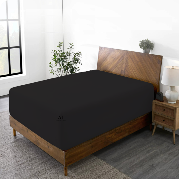 Black Fitted Bed Sheets