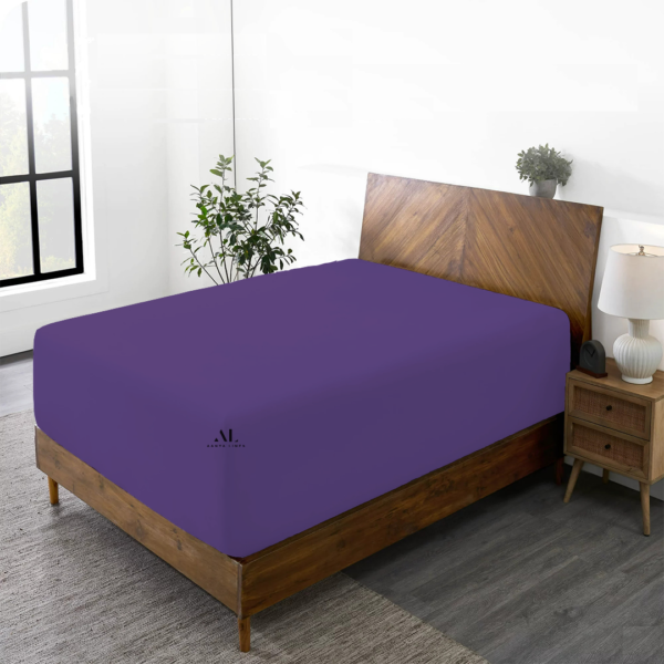 Purple Fitted Bed Sheets