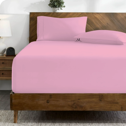 Pink Fitted Bed Sheets
