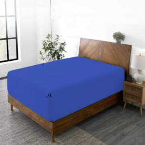 Royal Blue Fitted Bed Sheets