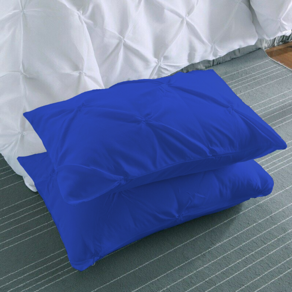 Royal Blue Pinch Pillow Covers