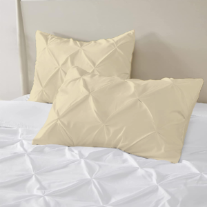 Ivory Pinch Pillow Covers