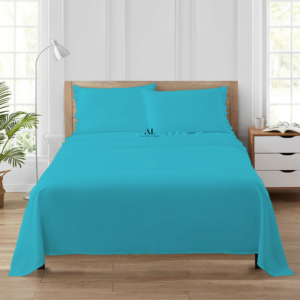 Turquoise Ruffle Bed Sheet Sets
