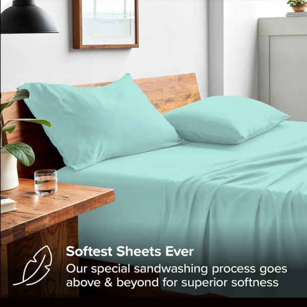 Aqua Blue Bed Sheet Sets