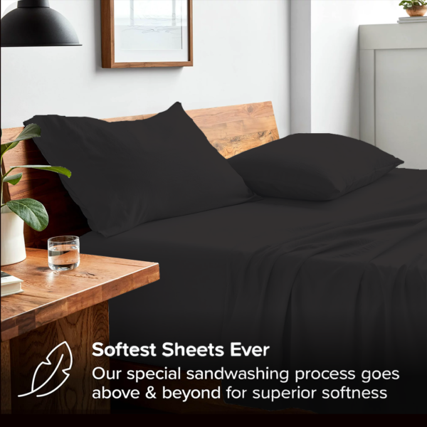 Black Bed Sheet Sets
