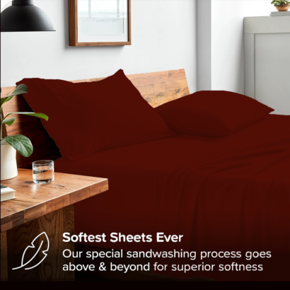 Burgundy Bed Sheet Sets
