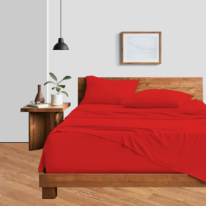 Red Bed Sheet Sets