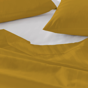 Gold Stripe Bed Sheets