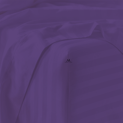 Purple Stripe Bed Sheet Sets