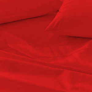 Red Stripe Bed Sheet Sets