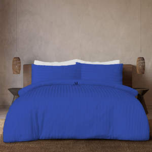 Royal Blue Stripe Duvet Covers