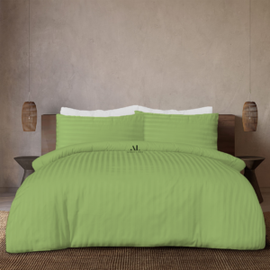 Sage Green Stripe Duvet Covers