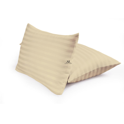 Ivory Stripe Pillow Covers