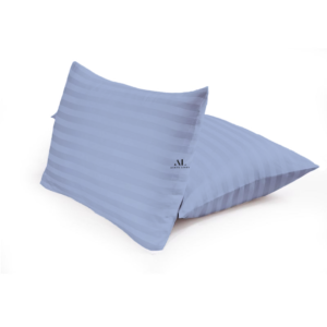 Light Blue Stripe Pillow Covers