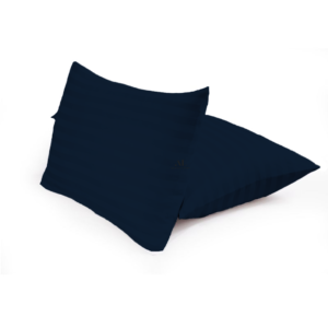 Navy Blue Stripe Pillow Covers