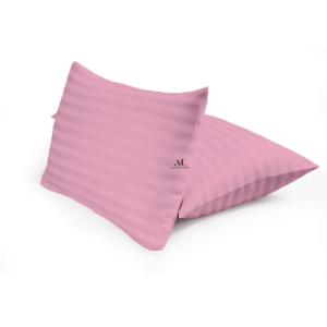 Pink Stripe Pillow Covers