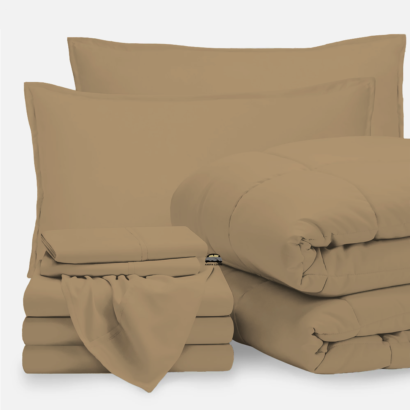Taupe Bed in a Bag