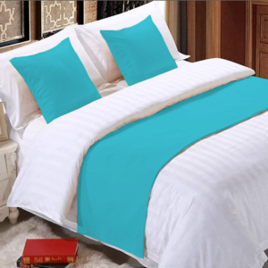 Turquoise Bed Runner