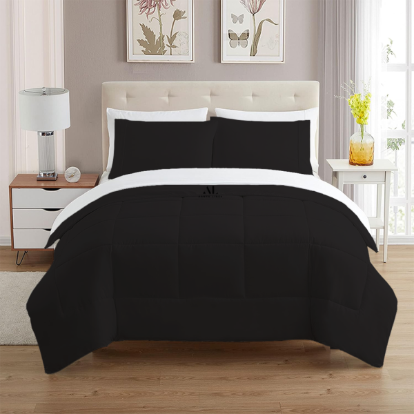 Black Comforter Set